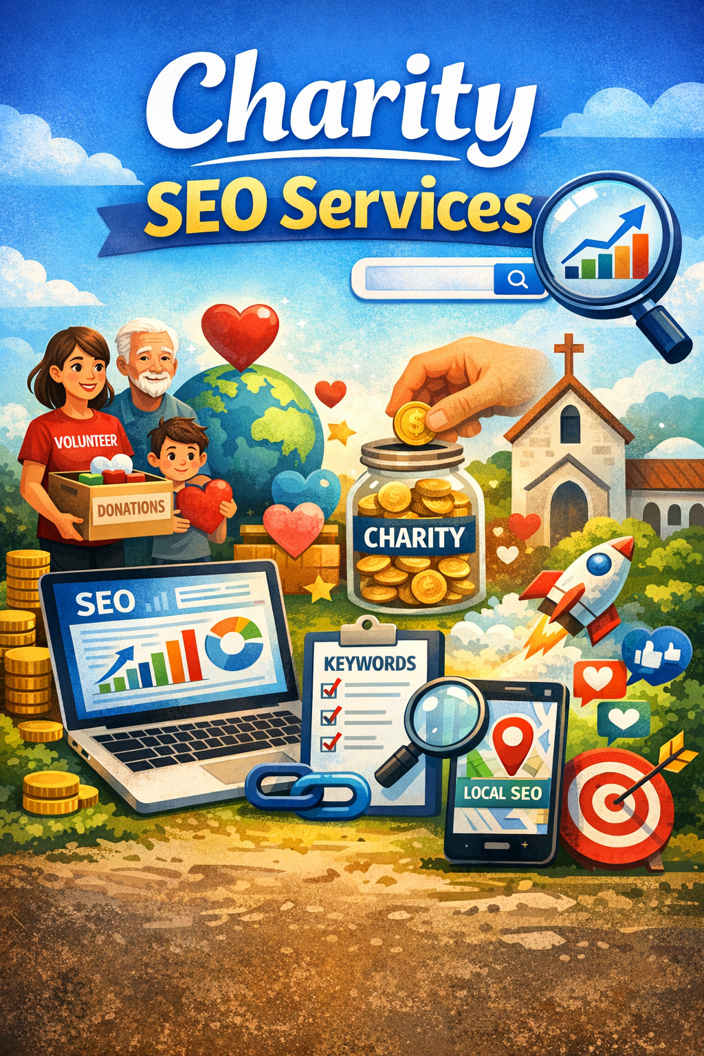 charity SEO services